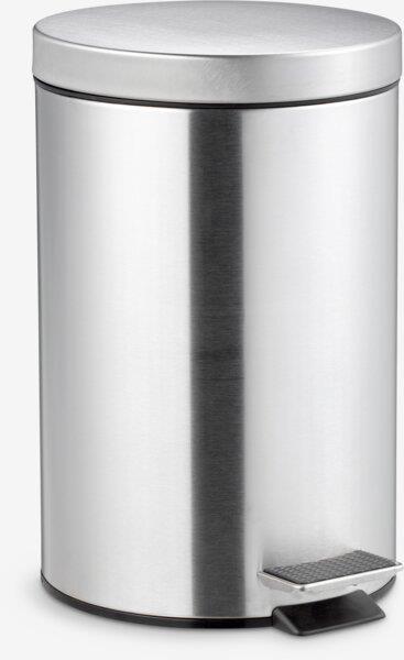 Pedaalemmer 12 liter metaal