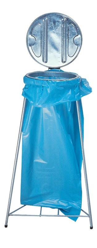 Verzinkte afvalzakstandaard 60 liter - verzinkt