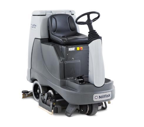 Nilfisk BR755Cilyndrisch (incl lader/gelbatterijen/borstels/)