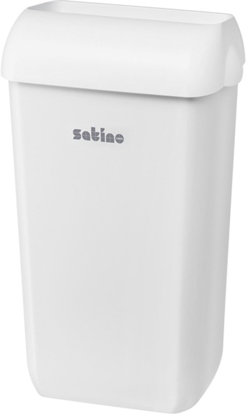 Satino Hyginity afvalbakken 43L wit huur per kwartaal
